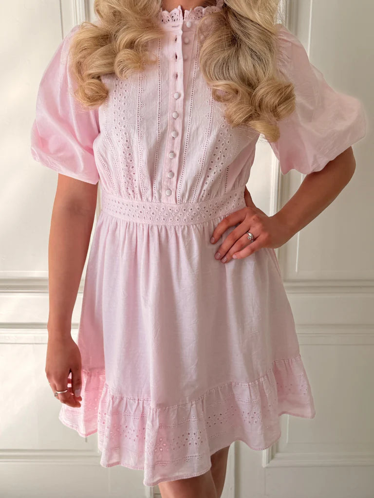 AWCLOVER Short Dress - Pink-A-Boo
